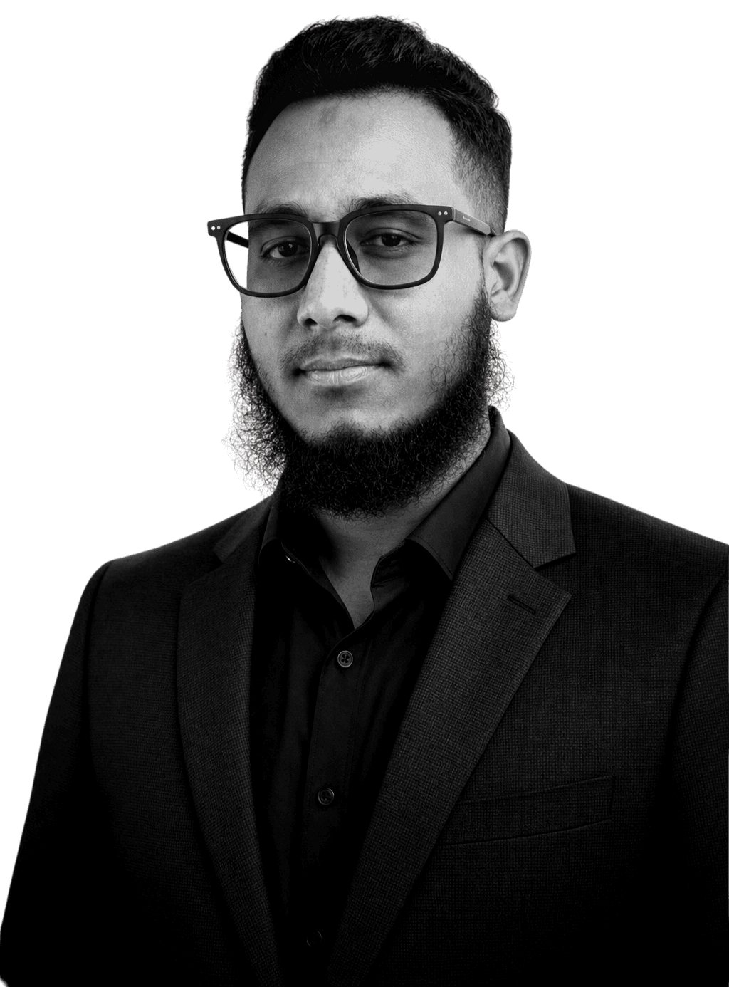 Portrait of Morshed Alam